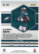 DeVonta Smith 2021 Panini Mosaic NFL Debut Rookie Card #246
