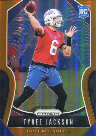 Tyree Jackson 2019 Panini Prizm Orange Rookie Card 54/249