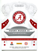 Henry Ruggs III 2020 Panini Chronicles Draft Picks Crown Royale Rookie Card