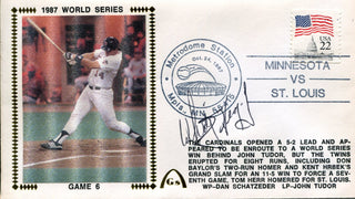 Whitey Herzog Autographed 1987 World Series First Day Cover