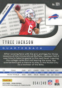 Tyree Jackson 2019 Panini Prizm Orange Rookie Card 54/249