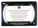 Andre Dawson 2012 Topps Commemorative Patch Card #RNAD