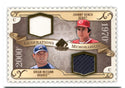 Legendary Cuts Generations Memorabilia Johnny Bench and Brian McCann Authentic Game Worn Jersey Card