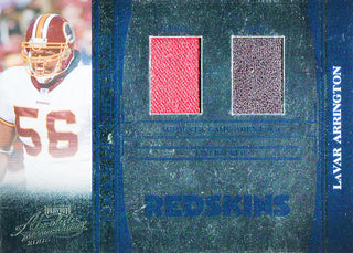Lavar Arrington Unsigned 2006 Playoff Absolute Memorabilia Jersey Card
