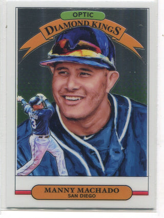 Manny Machado 2019 Donruss Optic Diamond Kings Card