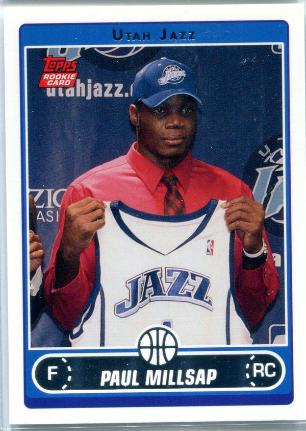 Paul Millsap 2006 Topps Unsigned Rookie Card