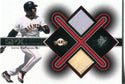 Barry Bonds 2001 Upper Deck Game Used Bat and Jersey Card