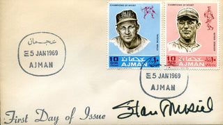 Stan Musial Autographed 1969 First Day Cover