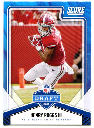 Henry Ruggs III 2020 Panini Score Draft Rookie Card