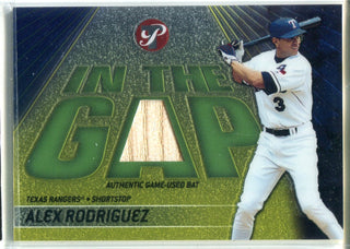 Alex Rodriguez 2002 Topps Game-Used Bat Card #302/425