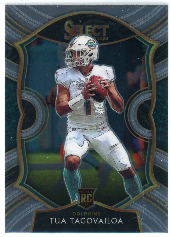 Tua Tagovailoa 2021 Panini Select Concourse Rookie Card #45