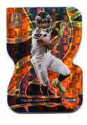 Tyler Lockett 2022 Panini Spectra Red #87 Die-Cut Card 10/15