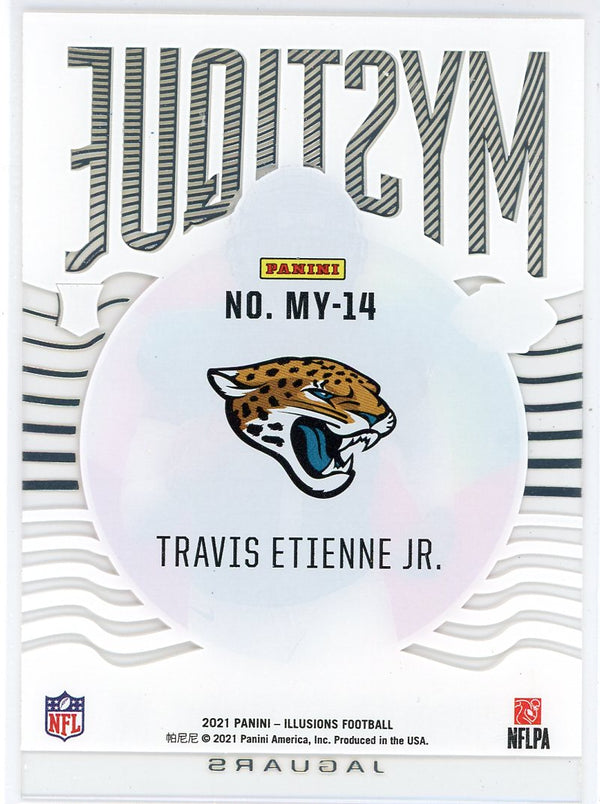 Travis Etienne Jr. 2021 Panini Illusions Mystique Rookie Card #MY-14