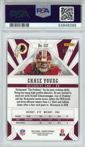 Chase Young 2020 Panini Phoenix Orange Rookie Card #112 (PSA)