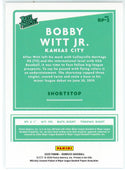 Bobby Witt Jr. 2020 Panini Donruss Rated Prospect Bronze Card #RP-2