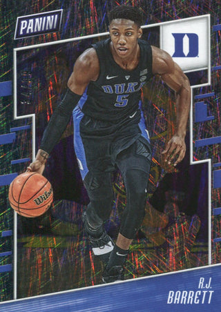 R.J. Barrett 2019 Panini The National Rookie Card 34/99