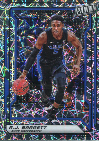 R.J. Barrett 2019 Panini The National VIP Laser Prizm Rookie Card