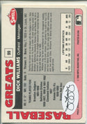 Dick Williams Autographed 1990 Swell Baseball Greats Card (JSA)