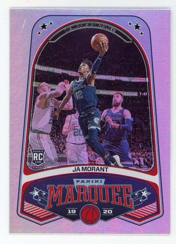 Ja Morant 2020 Panini Marquee #253 RC