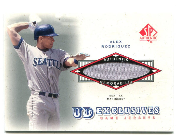 Alex Rodriguez Authentic Memorabilia Game Used Jersey #UD-AR