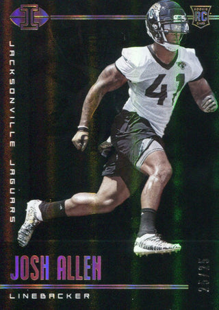 Josh Allen 2019 Panini Illusions Black Rookie Card 25/25
