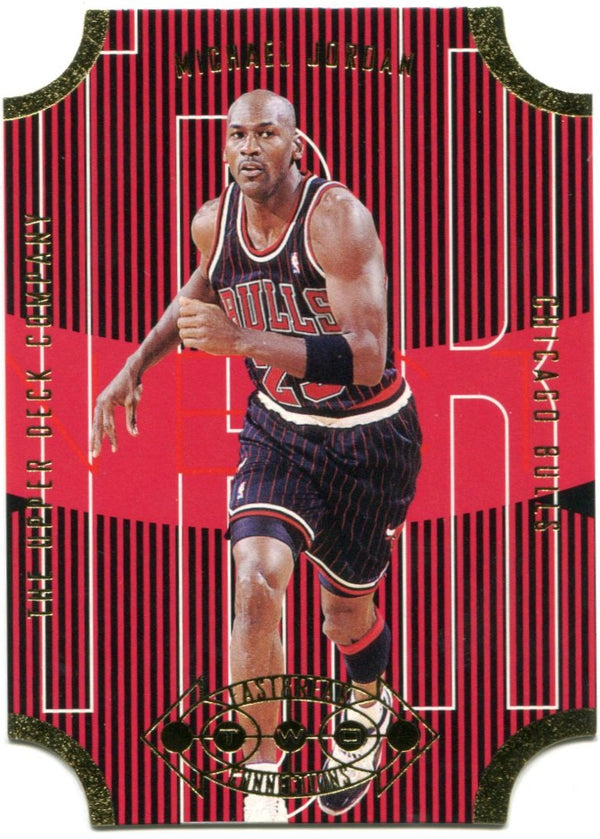 Michael Jordan 1996 Upper Deck Fastbreak Connections