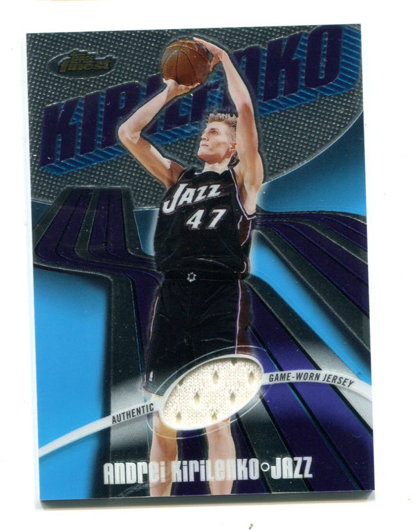 Andrei Kirilenko 2004 Topps Finest #112 Jersey Card /999