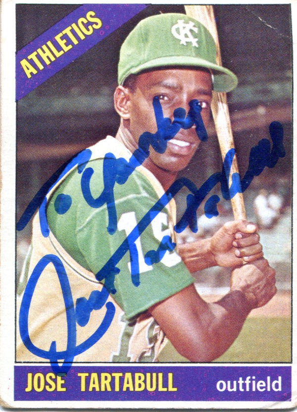 Jose Tartabull Autographed 1966 Topps Card