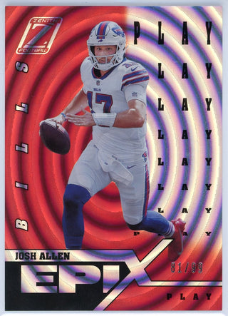 Josh Allen 2021 Panini Chronicles Series Mint Card #10