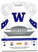 Jacob Eason 2020 Panini Chronicles Draft Picks Crown Royale Rookie Card