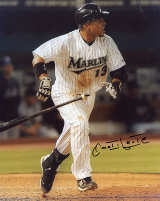 Omar Infante Autographed 8x10 Photo
