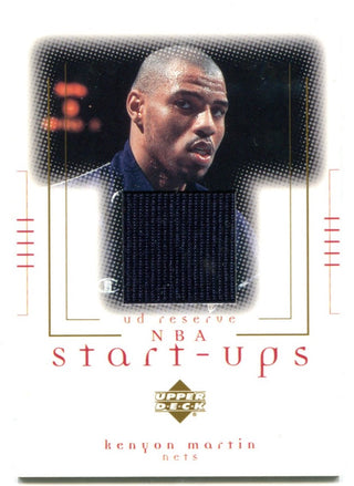 Kenyon Martin NBA Startups UD Reserve Authentic Shooting Shirt Card