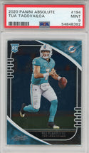 Tua Tagovailoa 2020 Panini Absolute Rookie Card #194 (PSA)