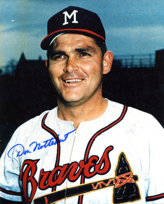 Don Nottebart Autographed 8x10 Photo