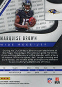 Marquise Brown 2019 Panini Prizm Rookie Card