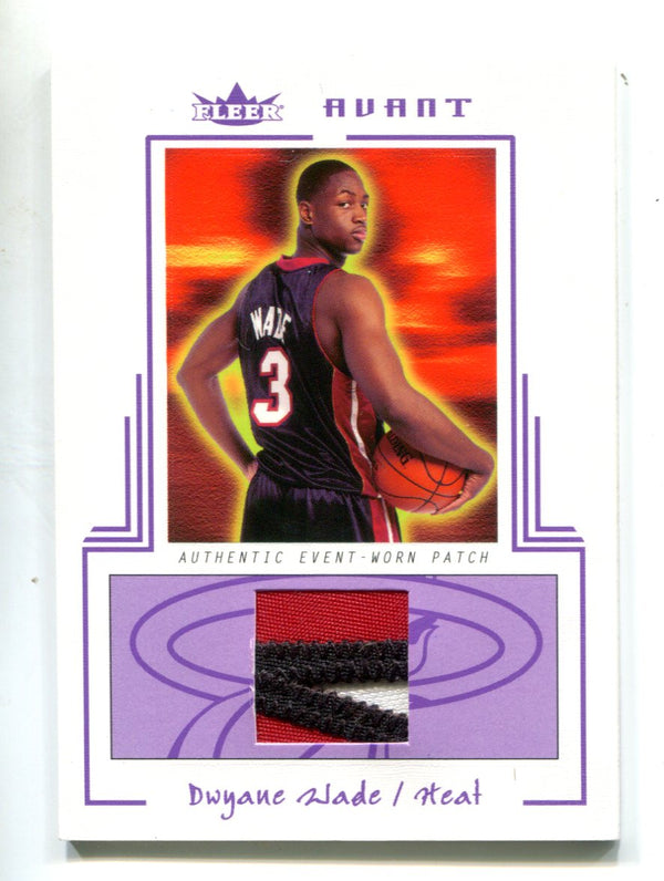 Dwyane Wade 2003-04 Fleer Avant Patch RC #AEW/DW /25