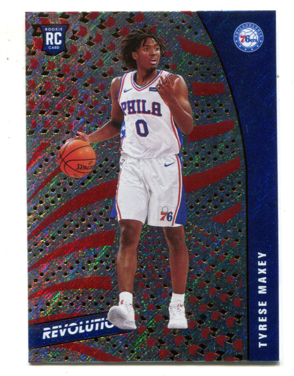 Tyrese Maxey 2020-21 Panini Revolution #148 Rookie Card