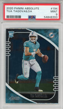 Tua Tagovailoa 2020 Panini Absolute Rookie Card #194 (PSA)