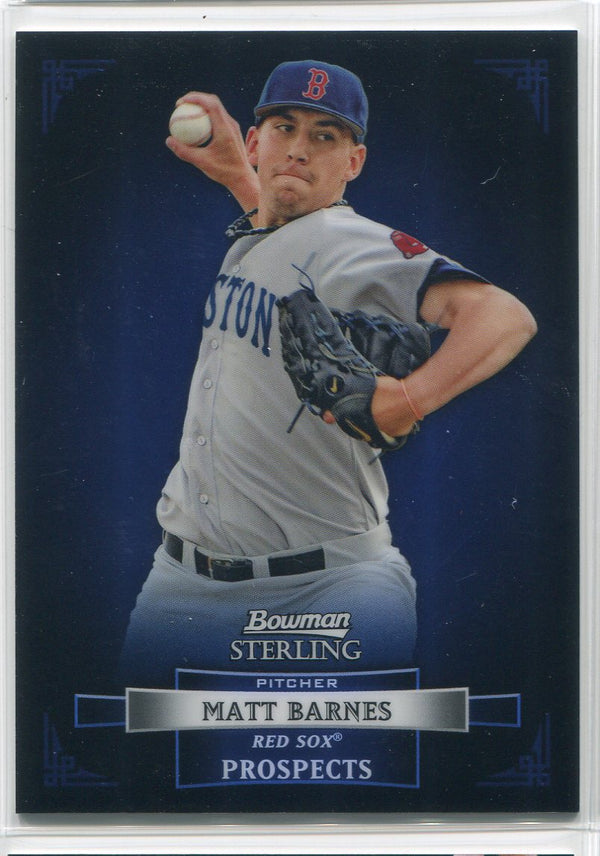 Matt Barnes 2012 Bowman Sterling Prospects Rookie Card