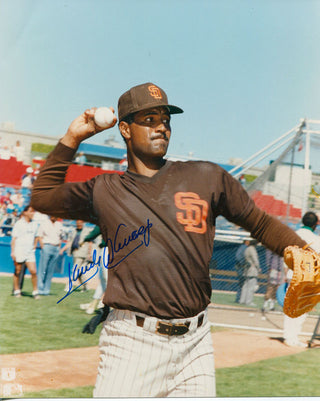 Sandy Alomar Autographed 8x10 Photo