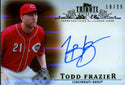 Todd Frazier 2013 Topps Tribute Autographed Card #19/25