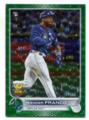 Wander Franco 2022 Topps Series One Green Reverse Foil #215  141/499 Card