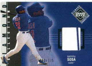 Sammy Sosa 2002 Upper Deck Game Used Jersey Card 463/775