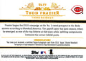 Todd Frazier 2013 Topps Tribute Autographed Card #19/25
