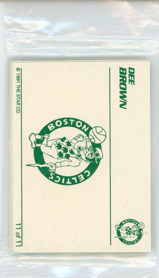 Dee Brown 1990 Star Card Set (1-11)