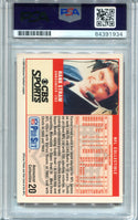 Hank Stram 1989 NFL Pro Set Autographed Card PSA Authentic