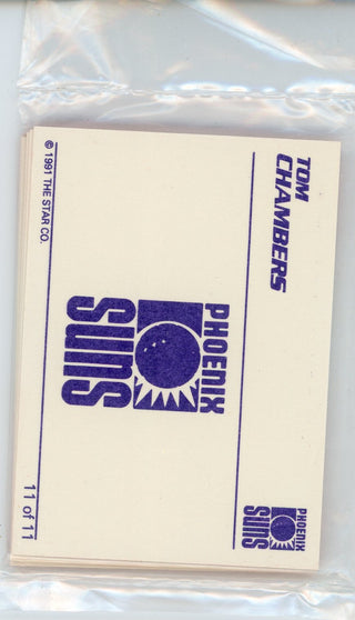 Tom Chambers 1990 Star Card Set (1-11)