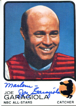 Joe Garagiola Autographed 1978 Topps Card
