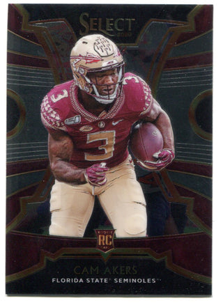 Cam Akers 2020 Panini Chronicles Draft Picks Select Rookie Card