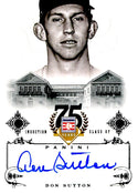 Don Sutton 2014 Panini Induction Class of 98 Autographed Card
